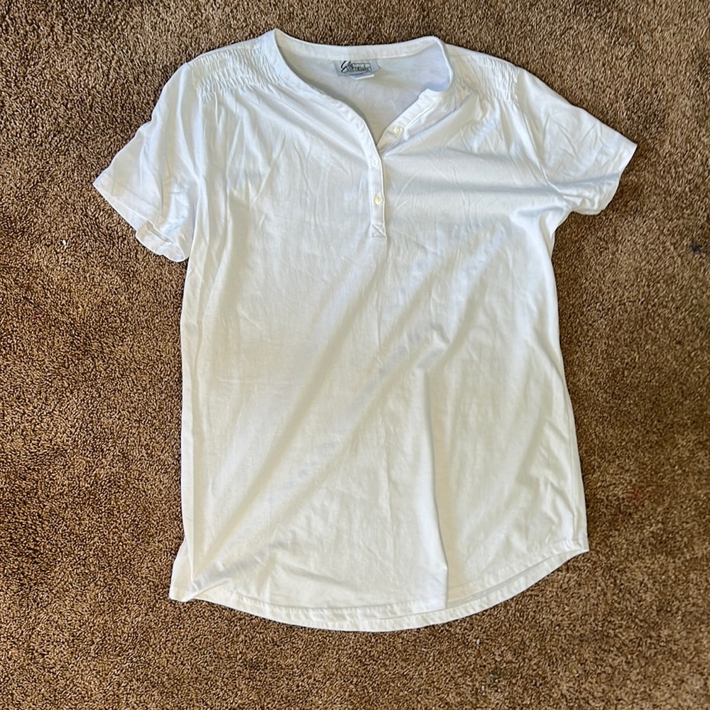 white shirt